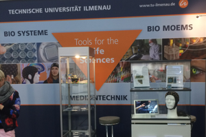 Stand at the Hannover Messe fair 2017, Hannover, Germany